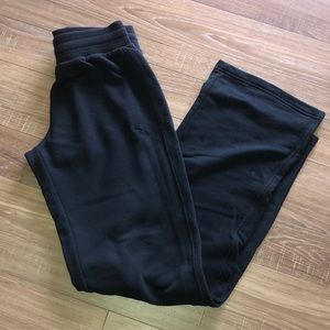 Black Puma Sweatpants